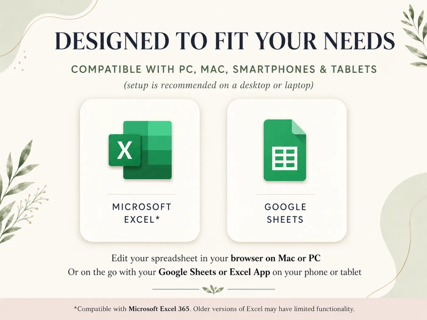 All-in-One Task Tracker: Excel sheets